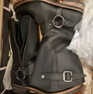 Liberty biker motorcycle boots